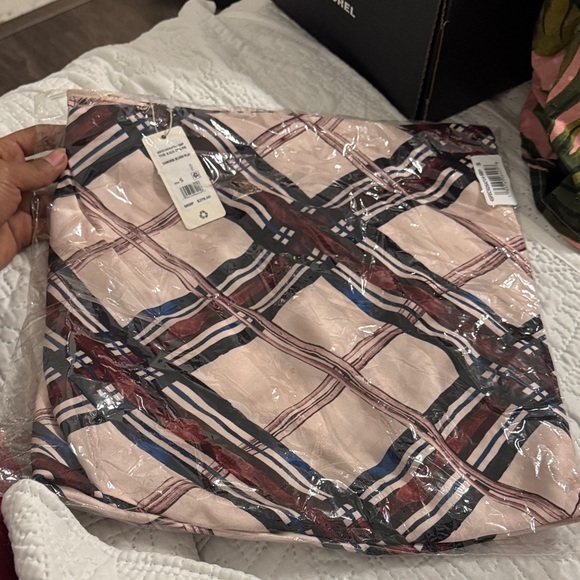 NWT FAVORITE DAUGHTER the Kaia Plaid Spaghetti Strap midi Dress size S - Picture 7 of 8